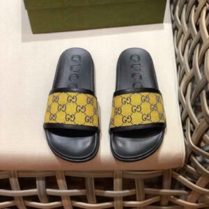 Men's Maxi GG Canvas Slide