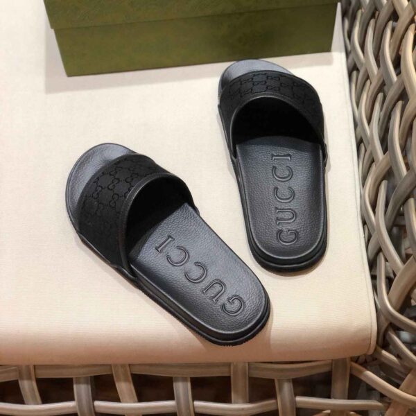 Men's Web Rubber Slide Sandal