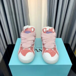 Lanvin Leather Curb Sneaker