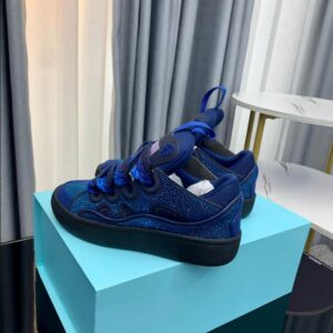 Lanvin Leather Curb Sneaker