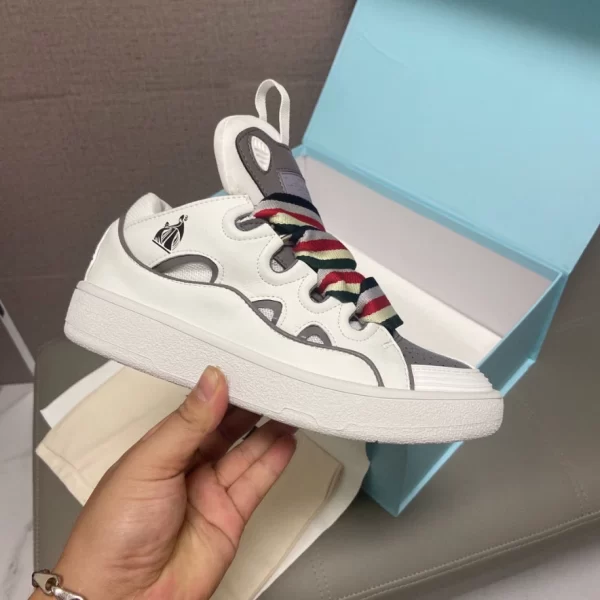 Lanvin Leather Curb Sneaker