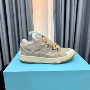 Lanvin Leather Curb Sneaker