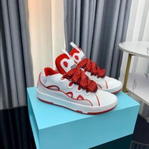 Lanvin Leather Curb Sneaker