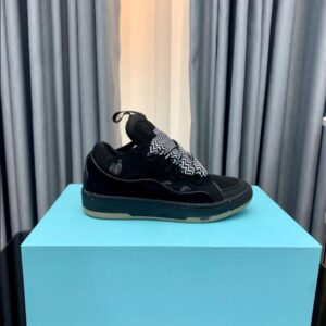 Lanvin Leather Curb Sneaker