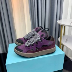 Lanvin Leather Curb Sneaker