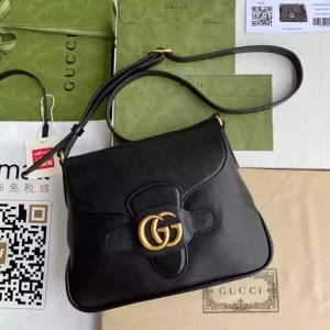 Gucci Small Messenger Bag With Double G - GH036