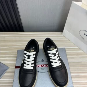 Prada Downtown Nappa Leather Sneakers - RPS14