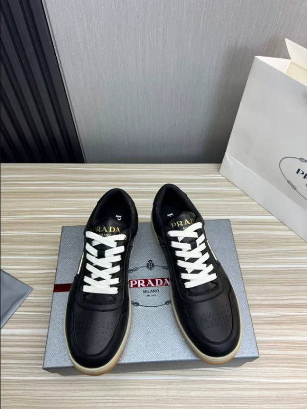 Prada Downtown Nappa Leather Sneakers - RPS14