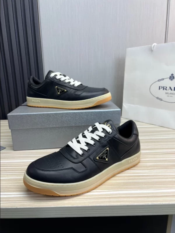 Prada Downtown Nappa Leather Sneakers - RPS14