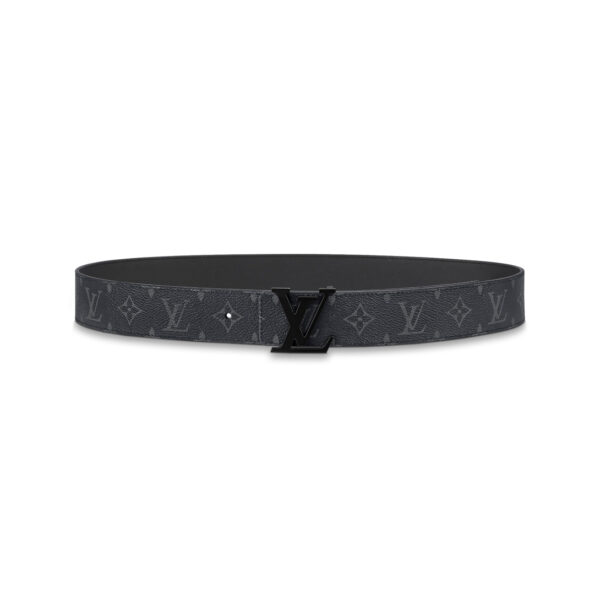 LV Initiales 40mm Matte Black Belt