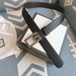 GG Reversible Belt With Square G Buckle