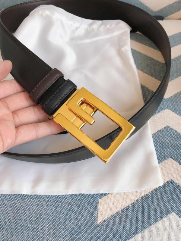 GG Reversible Belt With Square G Buckle