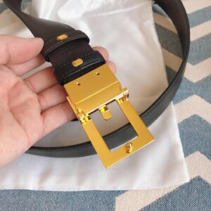 GG Reversible Belt With Square G Buckle