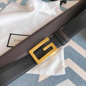 GG Reversible Belt With Square G Buckle