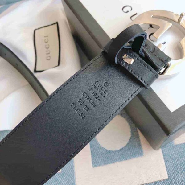 GG Signature Leather Belt