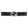 GG Signature Leather Belt