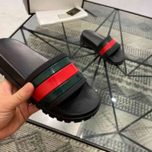 Men's Web Rubber Slide Sandal