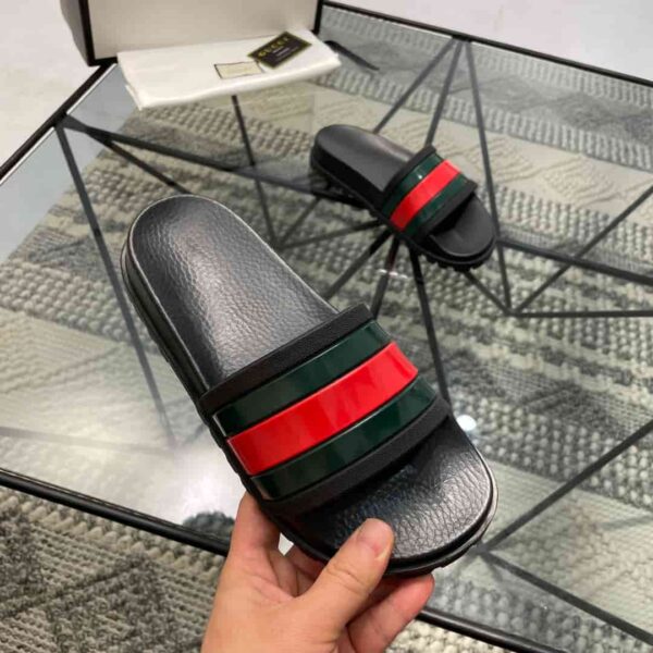 Men's Web Rubber Slide Sandal