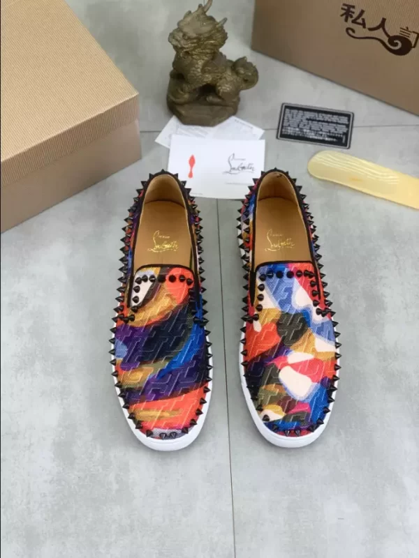 Christian Louboutin Pik Boat Flat Slip-On