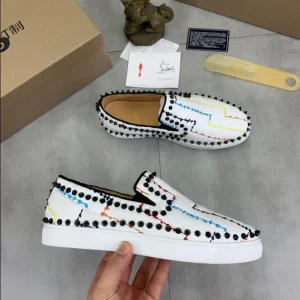 Christian Louboutin Pik Boat Flat Slip-On