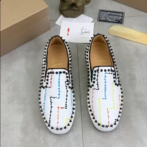 Christian Louboutin Pik Boat Flat Slip-On