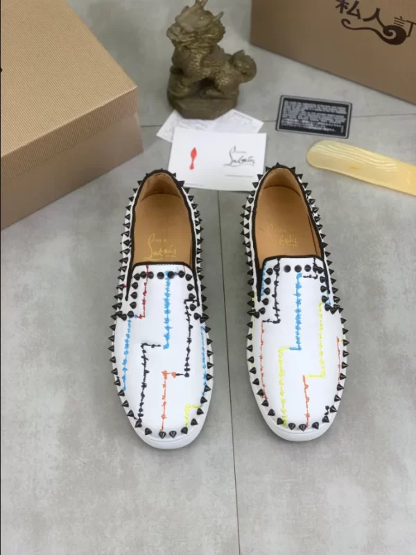 Christian Louboutin Pik Boat Flat Slip-On