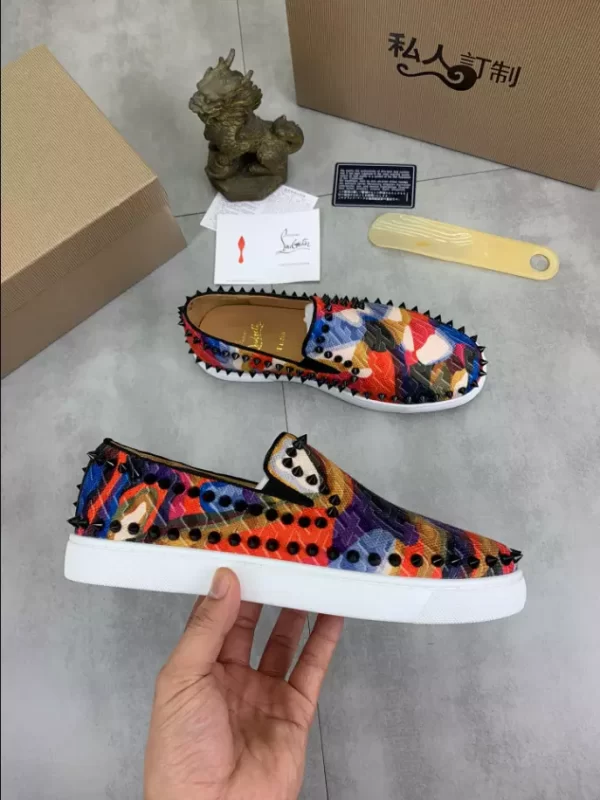 Christian Louboutin Pik Boat Flat Slip-On