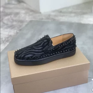 Christian Louboutin Pik Boat Flat Slip-On