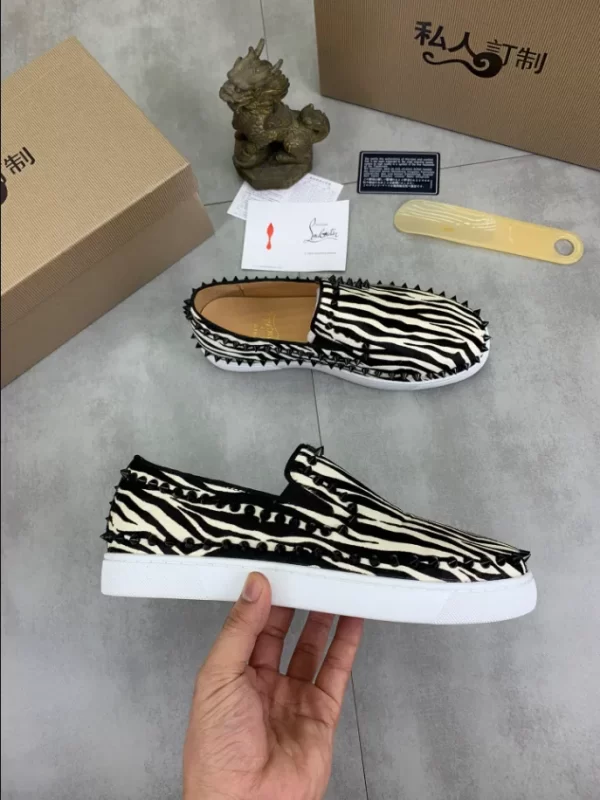 Christian Louboutin Pik Boat Flat Slip-On