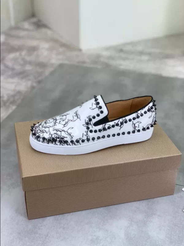 Christian Louboutin Pik Boat Flat Slip-On