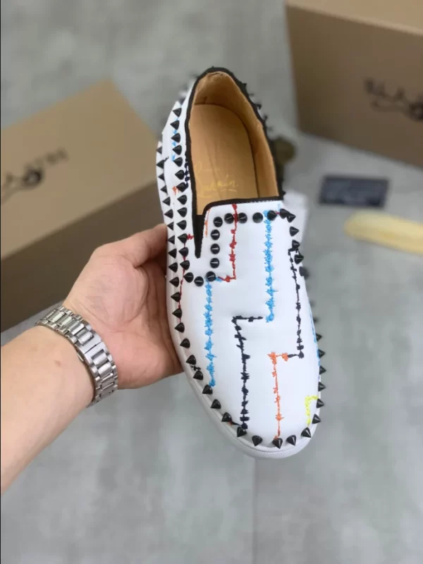 Christian Louboutin Pik Boat Flat Slip-On