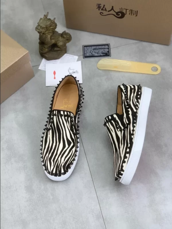 Christian Louboutin Pik Boat Flat Slip-On