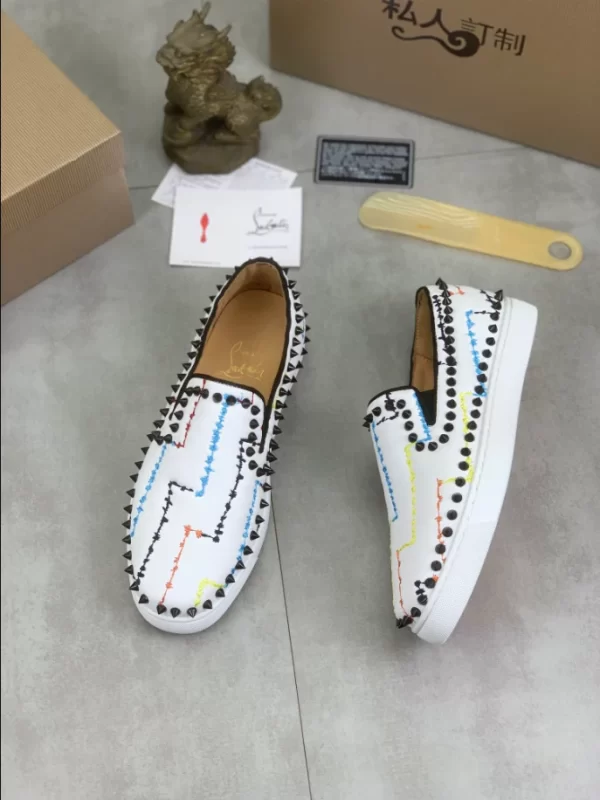 Christian Louboutin Pik Boat Flat Slip-On