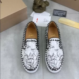 Christian Louboutin Pik Boat Flat Slip-On