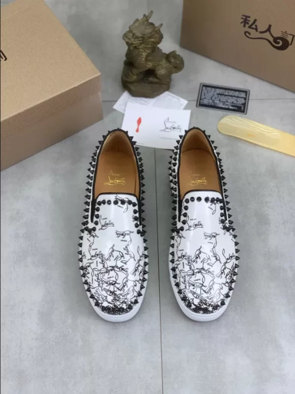 Christian Louboutin Pik Boat Flat Slip-On