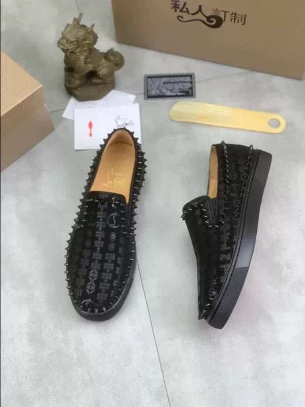 Christian Louboutin Pik Boat Flat Slip-On