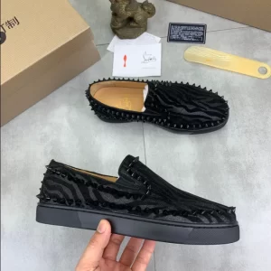 Christian Louboutin Pik Boat Flat Slip-On