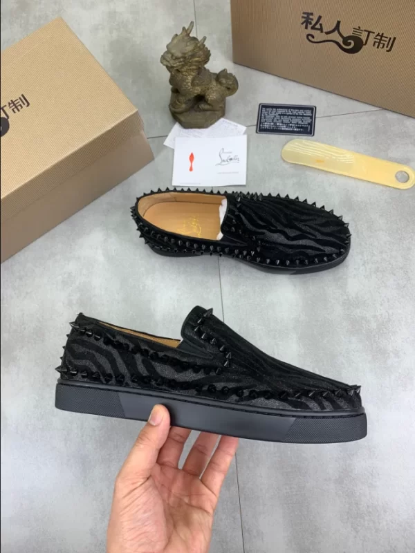 Christian Louboutin Pik Boat Flat Slip-On