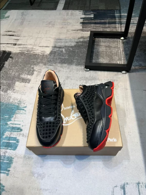 Christian Louboutin Spike Sock Sneaker