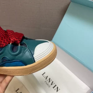 Lanvin Leather Curb Sneaker