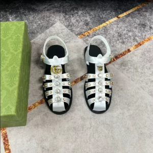 Rubber Buckle Strap Sandal