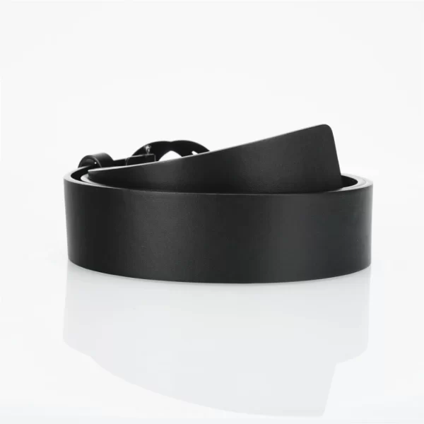 The GG Interlock Leather Belt