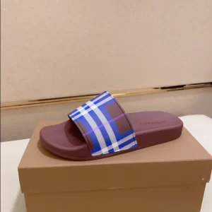 Burberry Check Slides - SB04