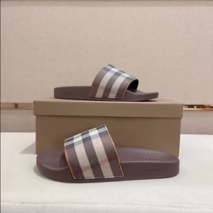 Burberry Check Slides - SB11