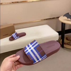 Burberry Check Slides - SB04