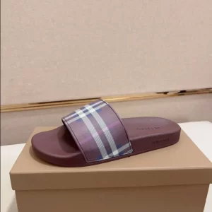 Burberry Check Slides - SB13