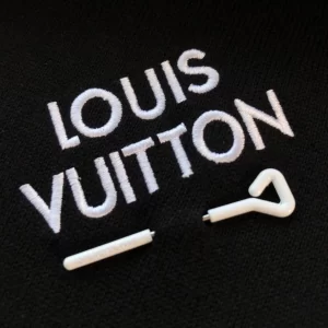 LV Embroidered Signature Short-Sleeved Cotton Crewneck - LRT21