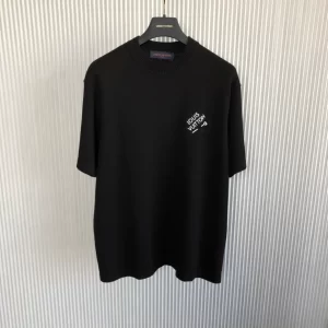 LV Embroidered Signature Short-Sleeved Cotton Crewneck - LRT21