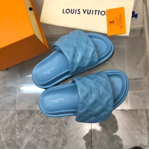 LV Pool Pillow Flat Comfort Mule - S38