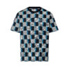 Louis Vuitton Damier Short-Sleeved Cotton T-Shirt - LRT10